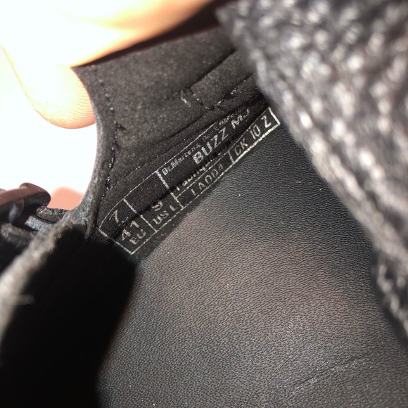 New Dr. Martens x Free People Buzz Black Mary Jane Shoes sz 9 Women’s - Picture 9 of 9